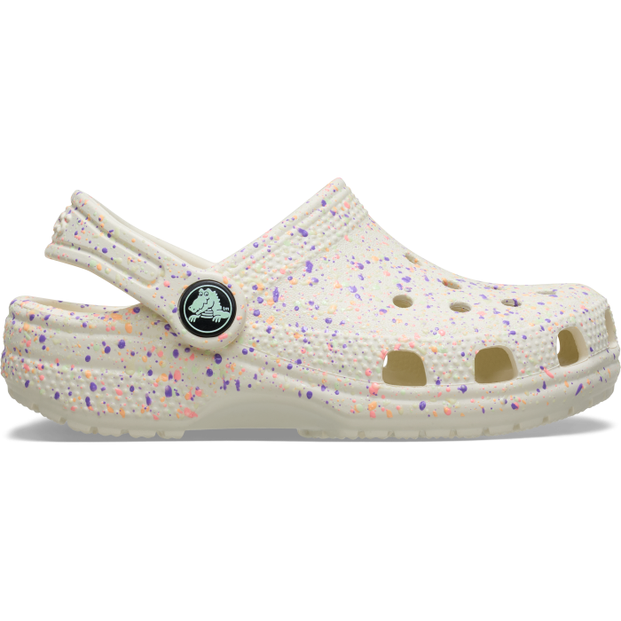 Kids' Classic Glow Paint Splatter Clog